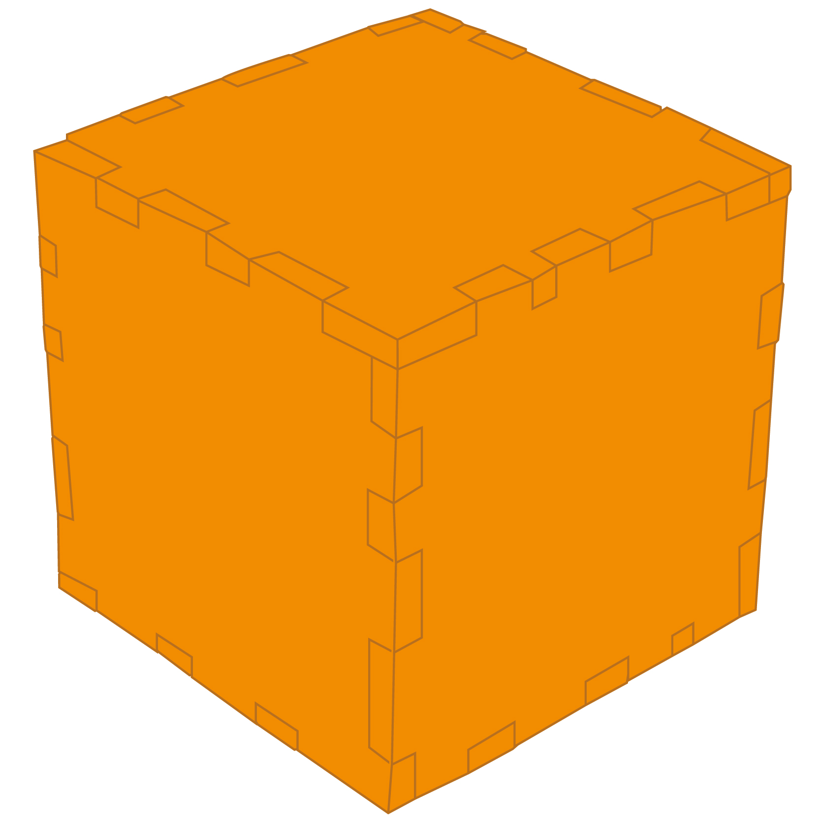 3" Puzzle Cube 8