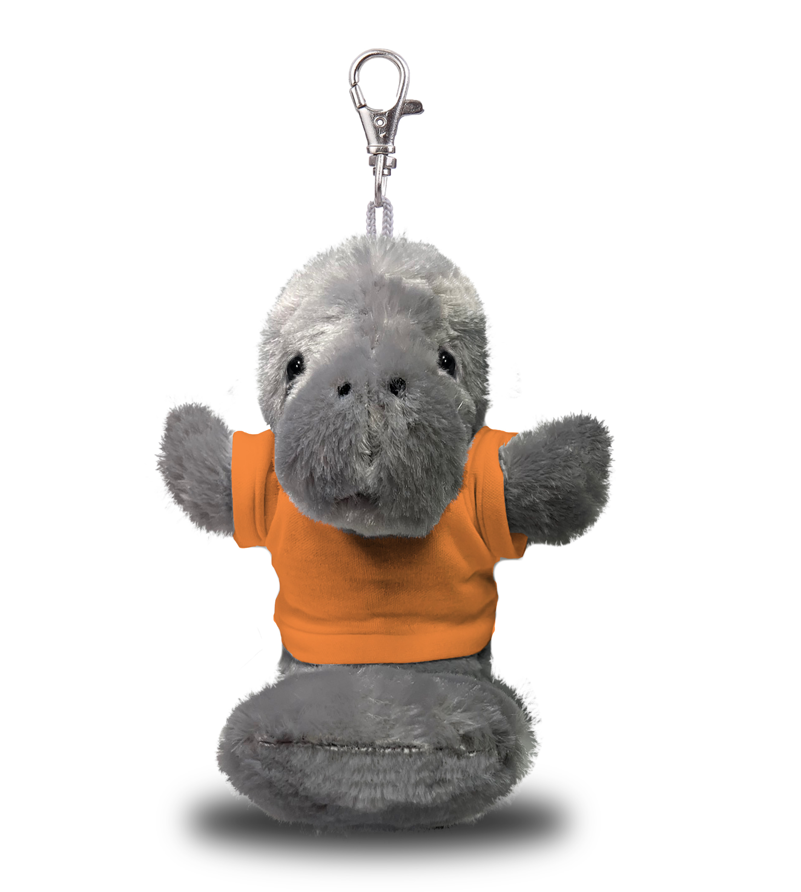 Plush Manatee Keychain with T-Shirt 10