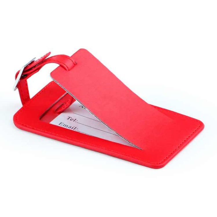 Leather Luggage Bag Case Tags 3