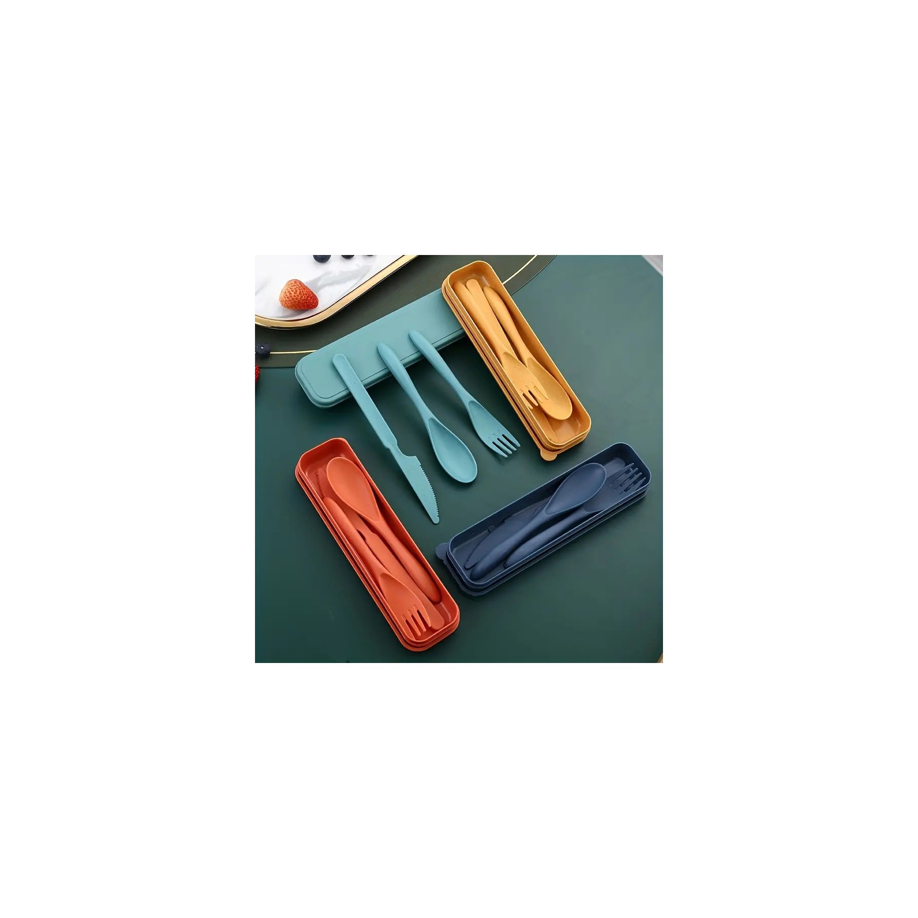 Wheat Straw Cutlery Set 1