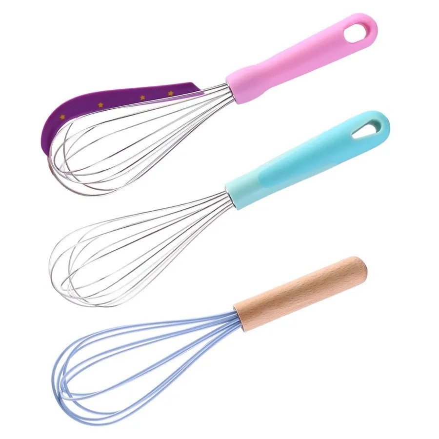 Kitchen Whisk Silicone Wire Whisk 4