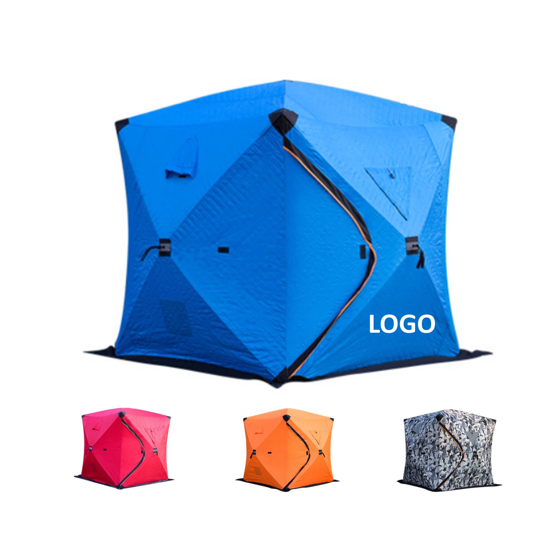 Winter Fishing Cotton Quick Open Tent 7