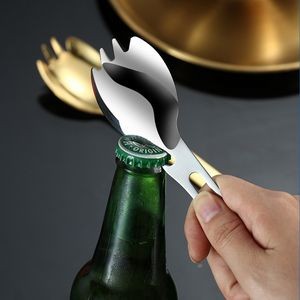 Versatile Stainless Steel 4 In 1 Spork Spoon Fork 13