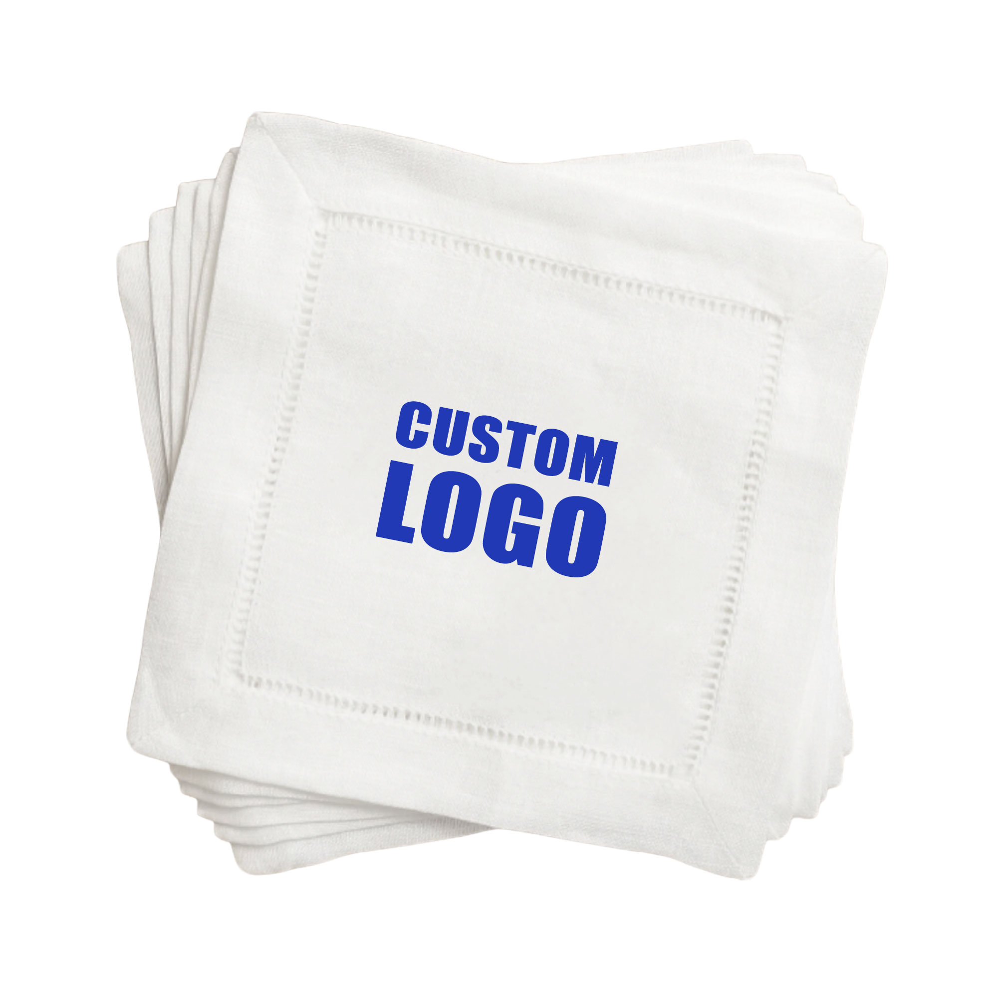 6"x 6" Cotton-Linen Washable Cocktail Napkin 2