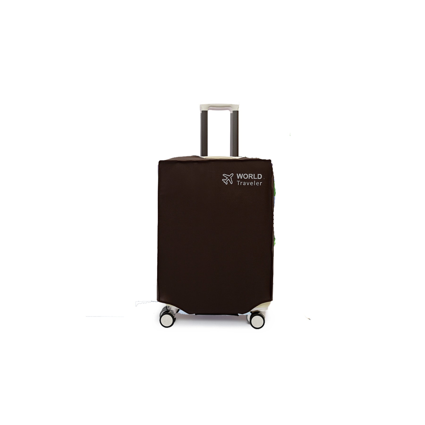 Zippered Clear PVC Suitcase Cover 1