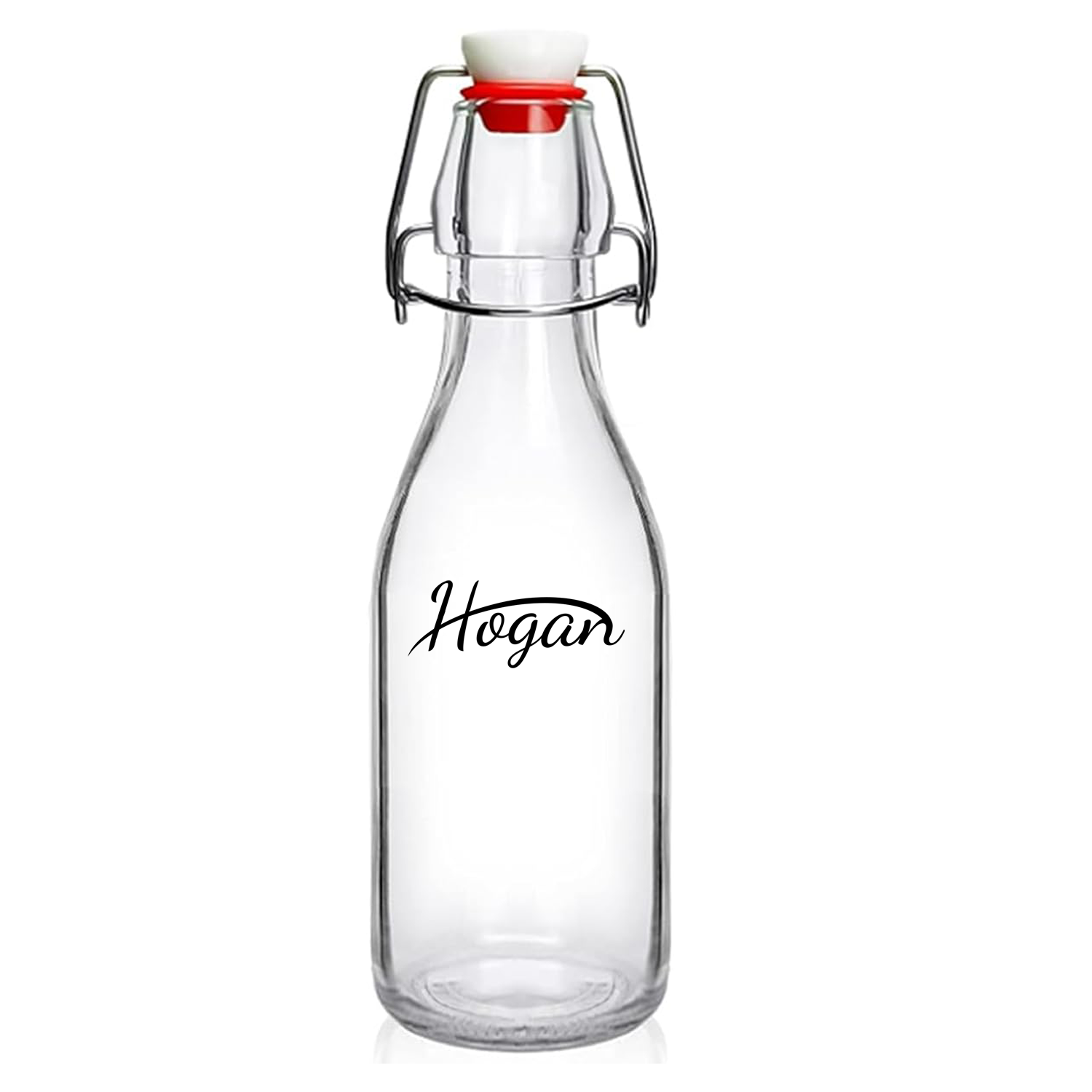 8.5oz Food-Grade Flip Top Glass Bottle 2