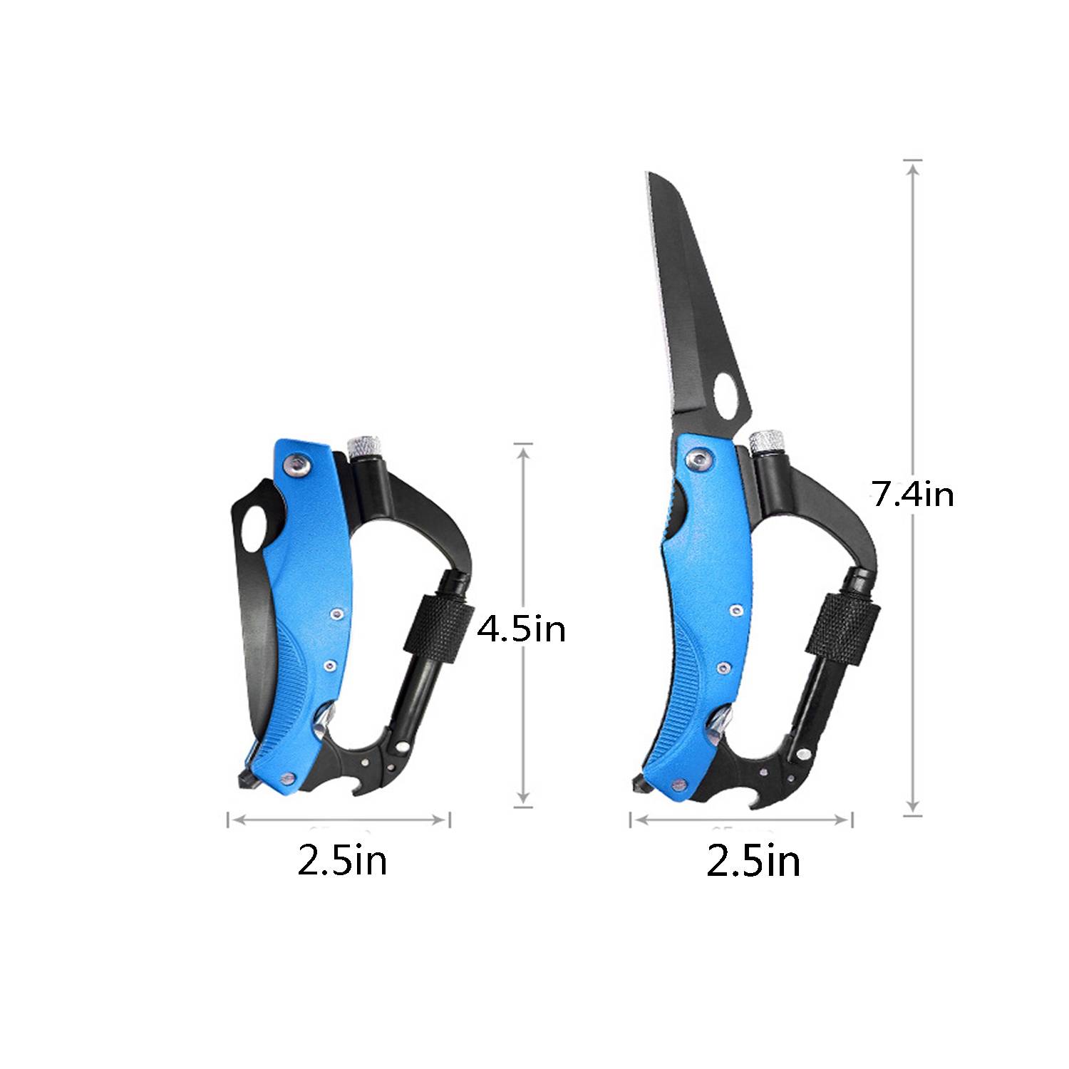 Multifunction Carabiner w/ Knife 2