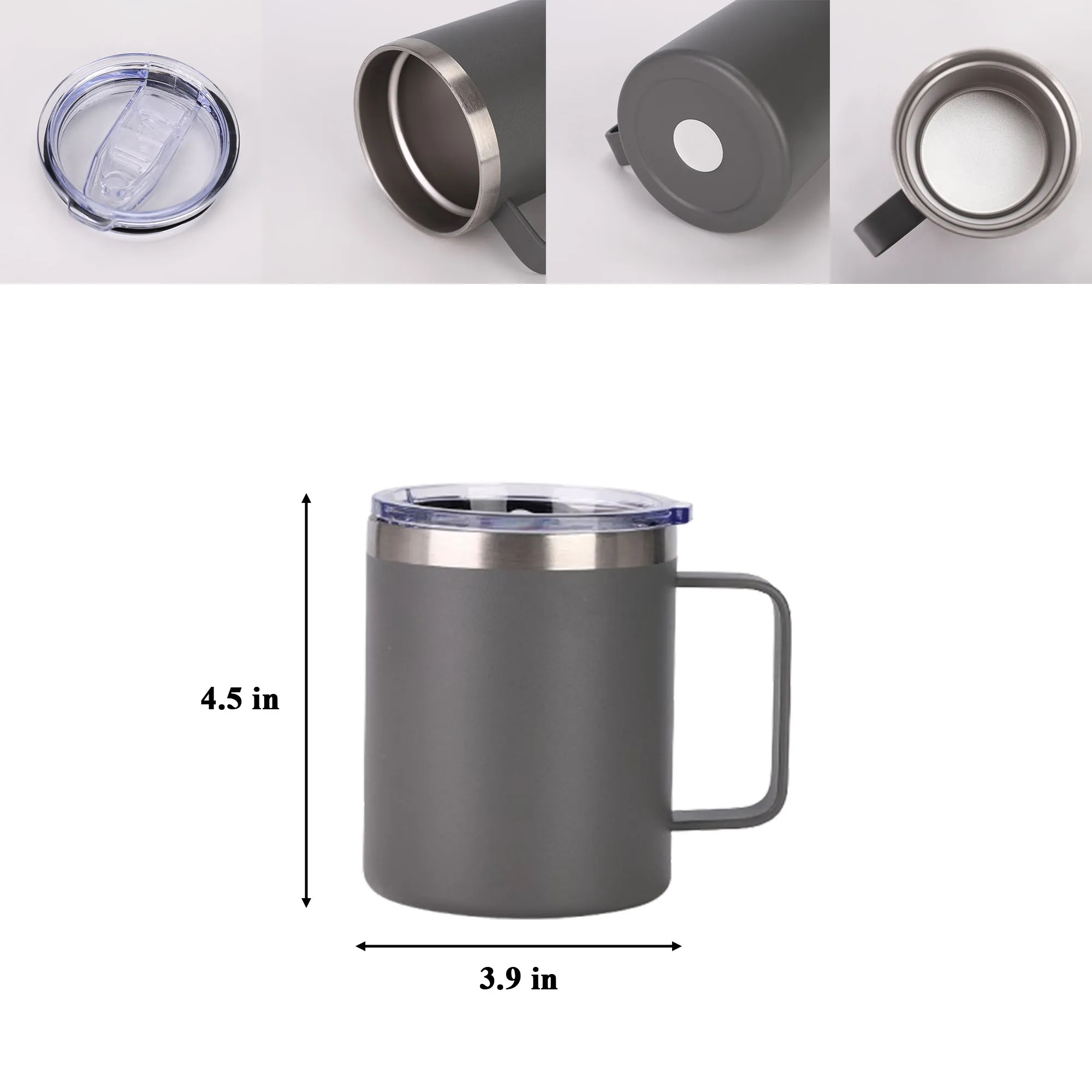 Eco Friendly Thermal Mug With Lid Leak Proof 2