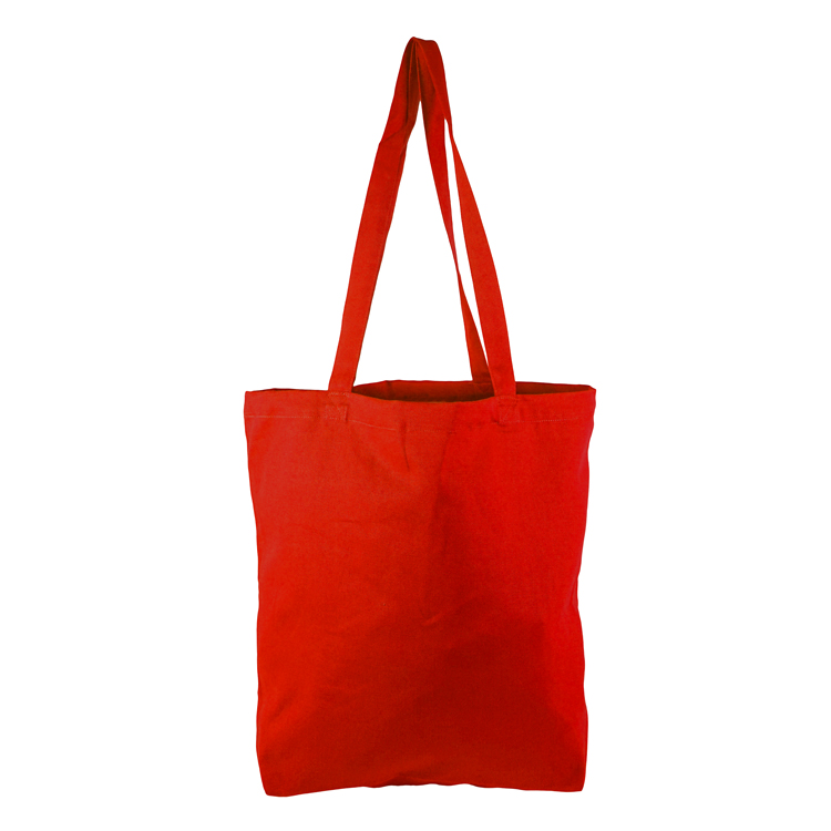Best Selling Red Cotton Tote, custom tote bag with logo imprint 2