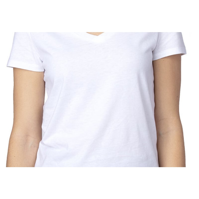 Threadfast Apparel Ladies' Ultimate CVC V-Neck T-Shirt 31