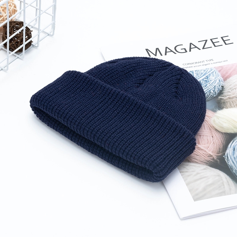 Winter Candy Color Knitted Melon Beanie Cap 5