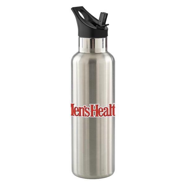20 oz Basecamp Mesa Tundra Bottle with Screw Top and Flip-Top Straw Lid 213