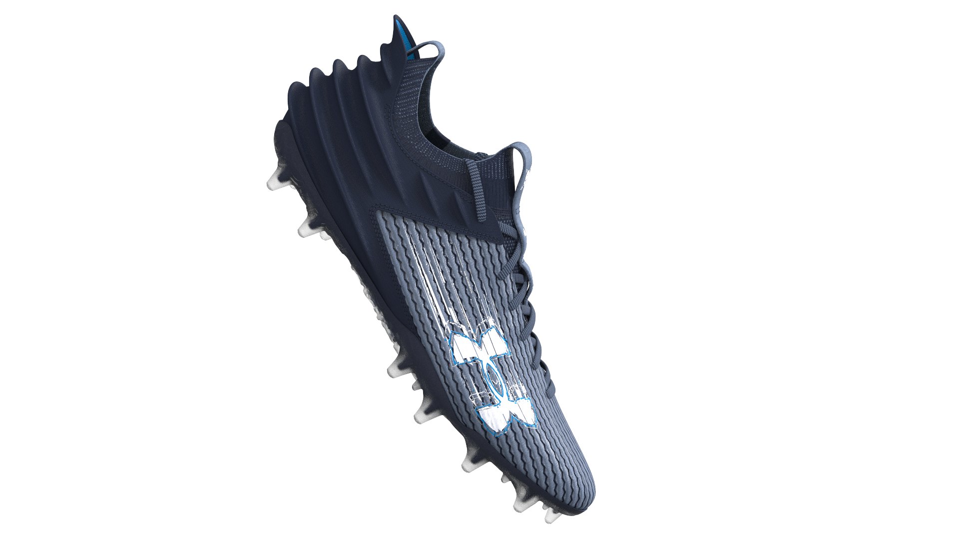 UA Blur Smoke 2.0 MC Men's Football Cleats 10