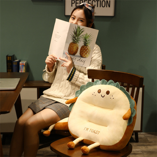 Toast Bread Car Seat Pillow 4