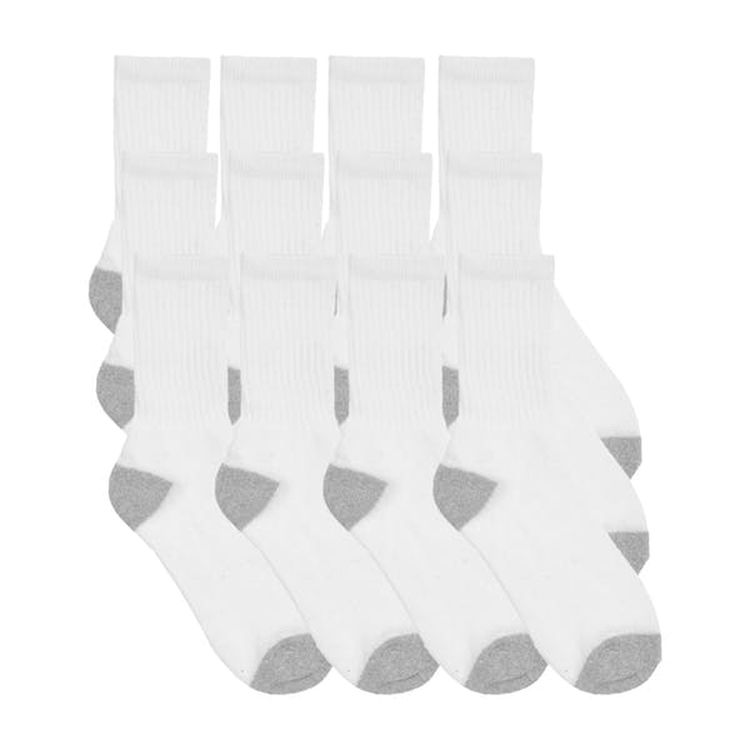 Women's Sport Socks - White/Gray 1