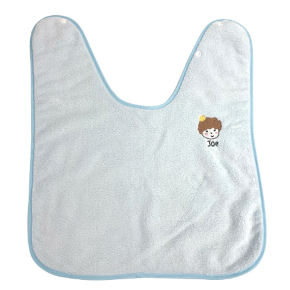 Coral Fleece Infant Drool Bib Baby Burp Cloth 4