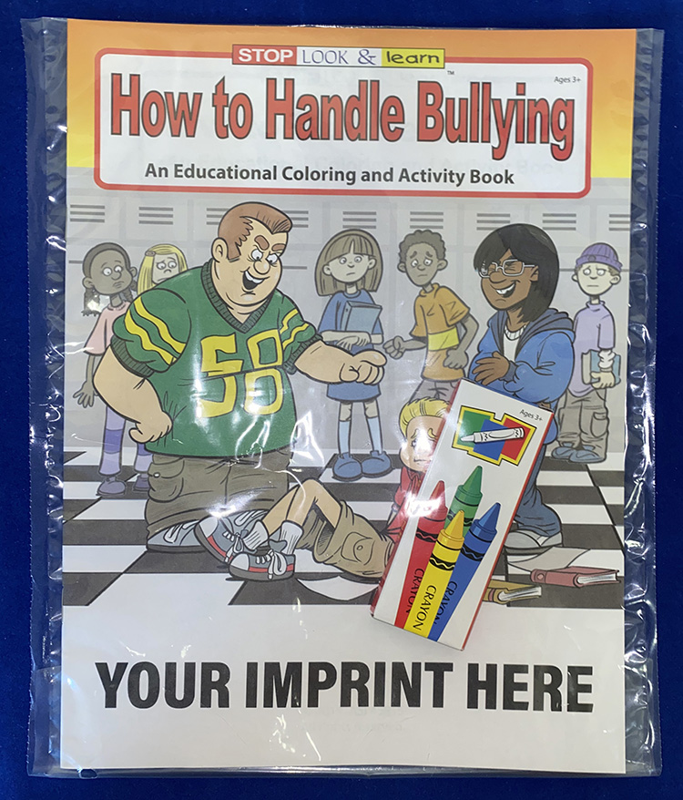 COLORING SET - How to Handle Bullying Coloring Book Fun Pack 4
