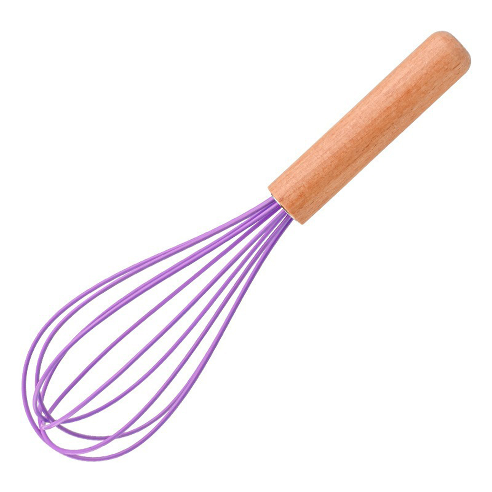 Silicone Whisk with Wooden Handle 3
