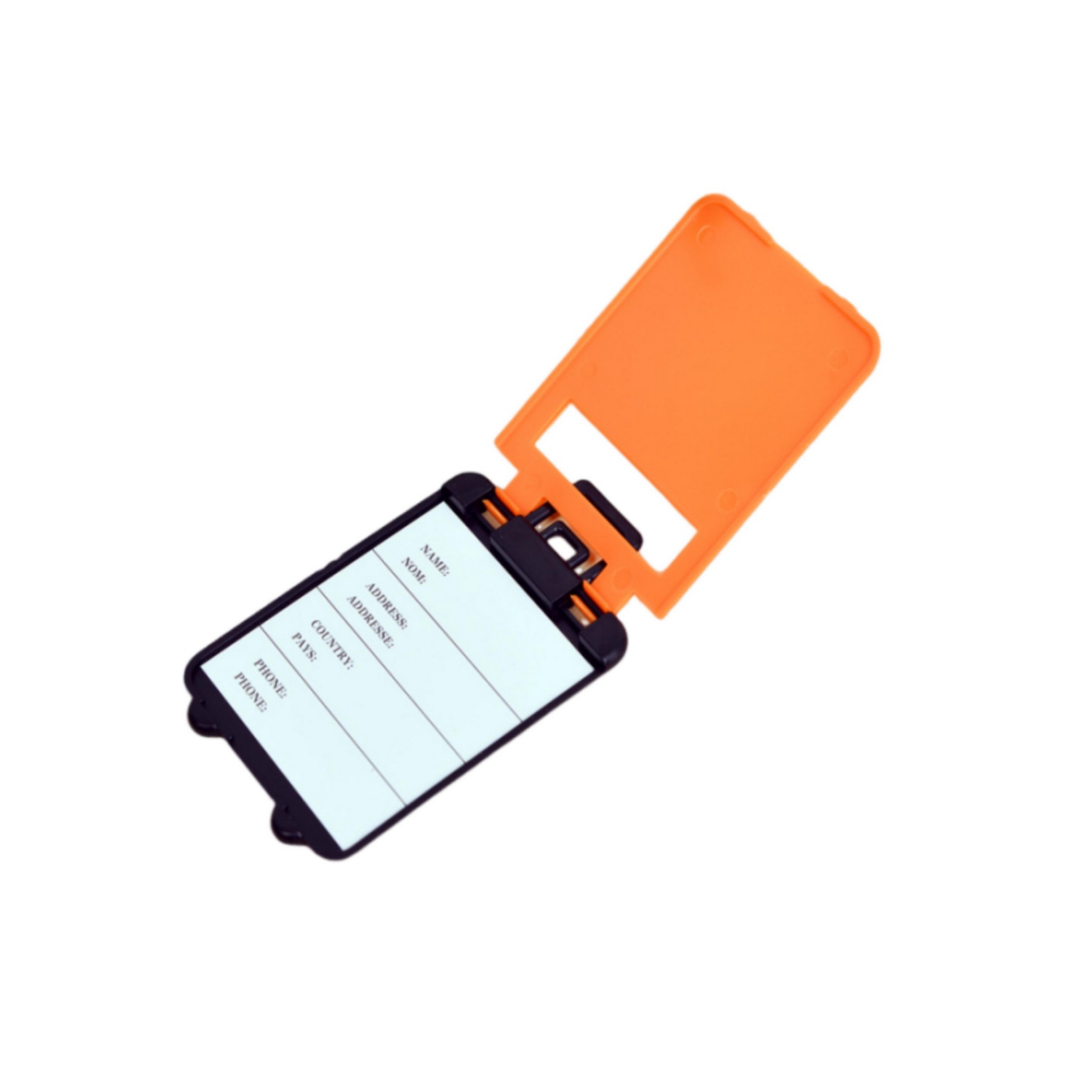 Suitcase Shaped Luggage Tag, custom luggage tag with logo imprint 7