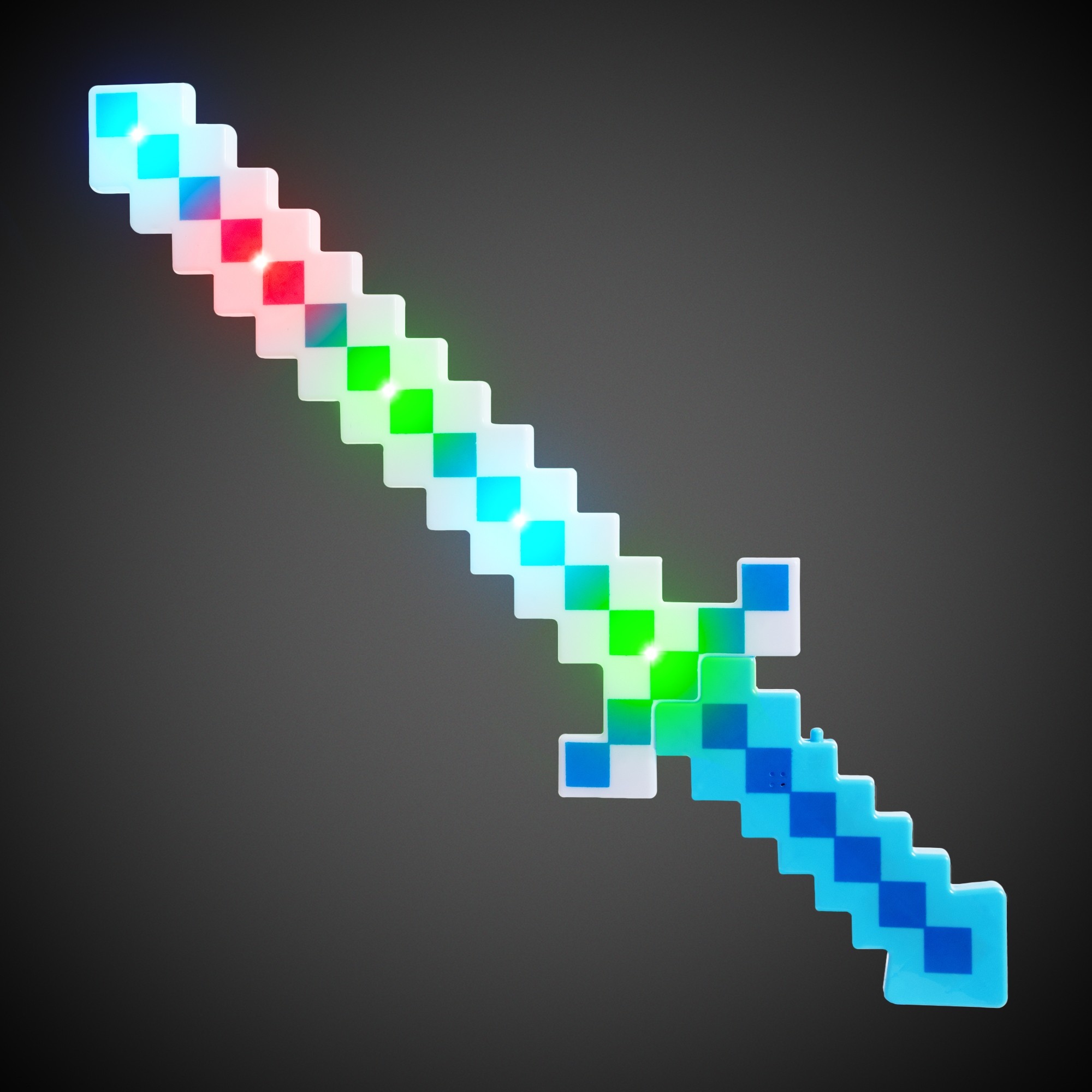 LED Blue Pixel Sword 4