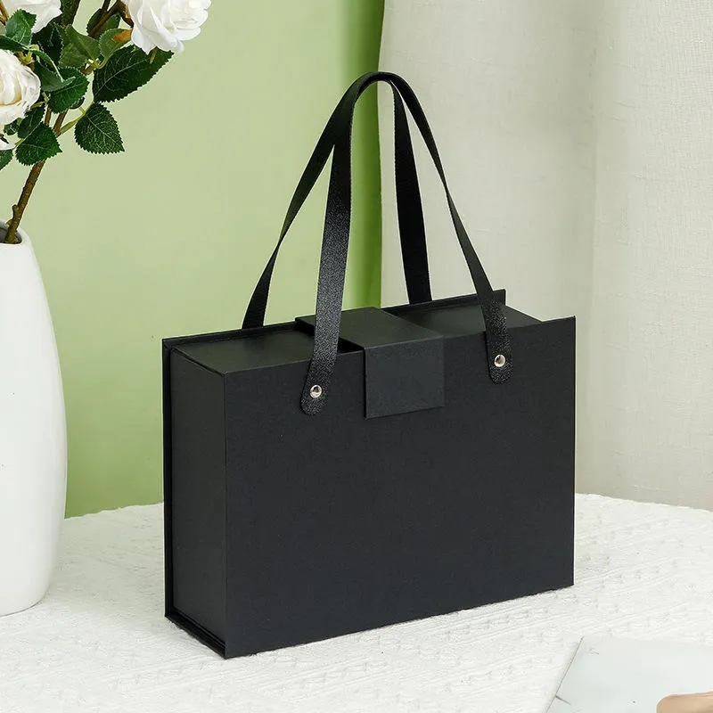 Deluxe Gift Box - Elegant Packaging With Handles 1