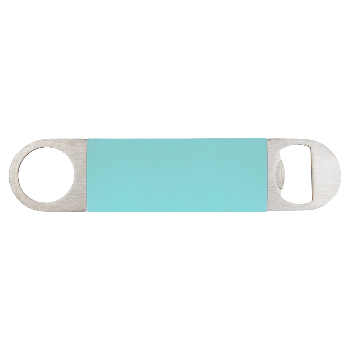 Teal Silicone & Stainless Steel Bottle Openers 2