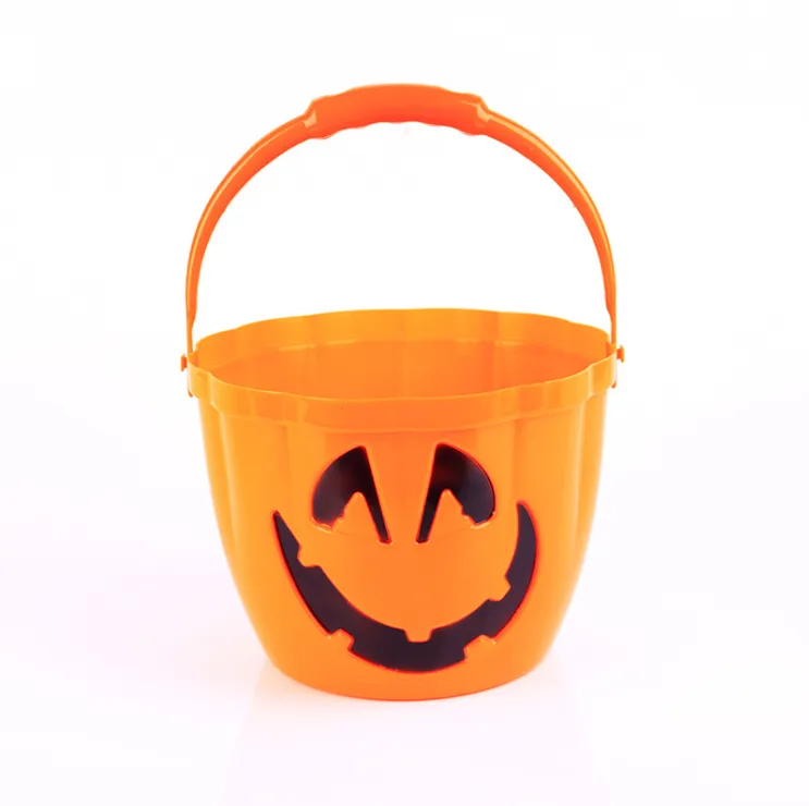 Pumpkin Light Handle Halloween Bucket 2