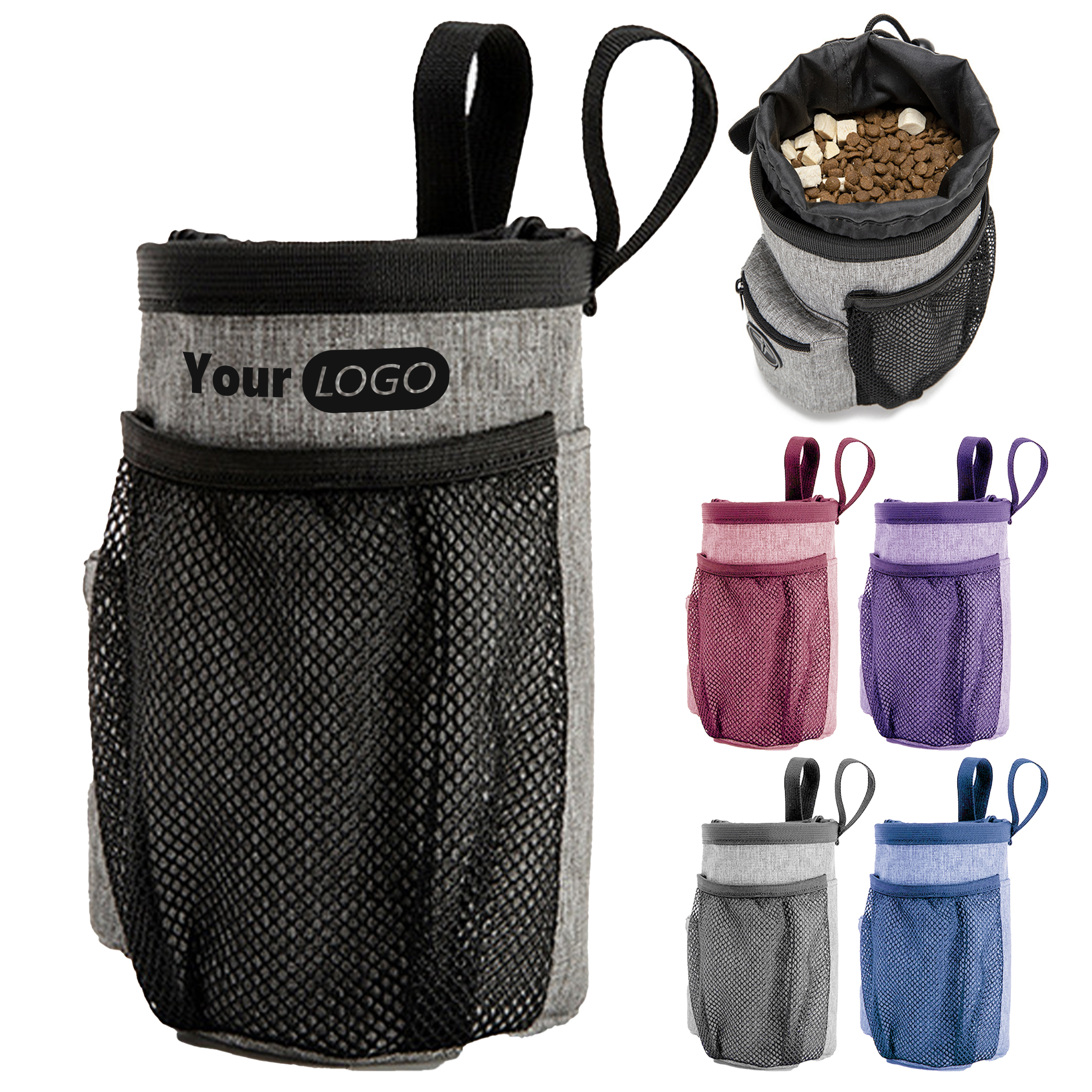 Oxford Portable Pet Snack Bag For Outdoor Use 8