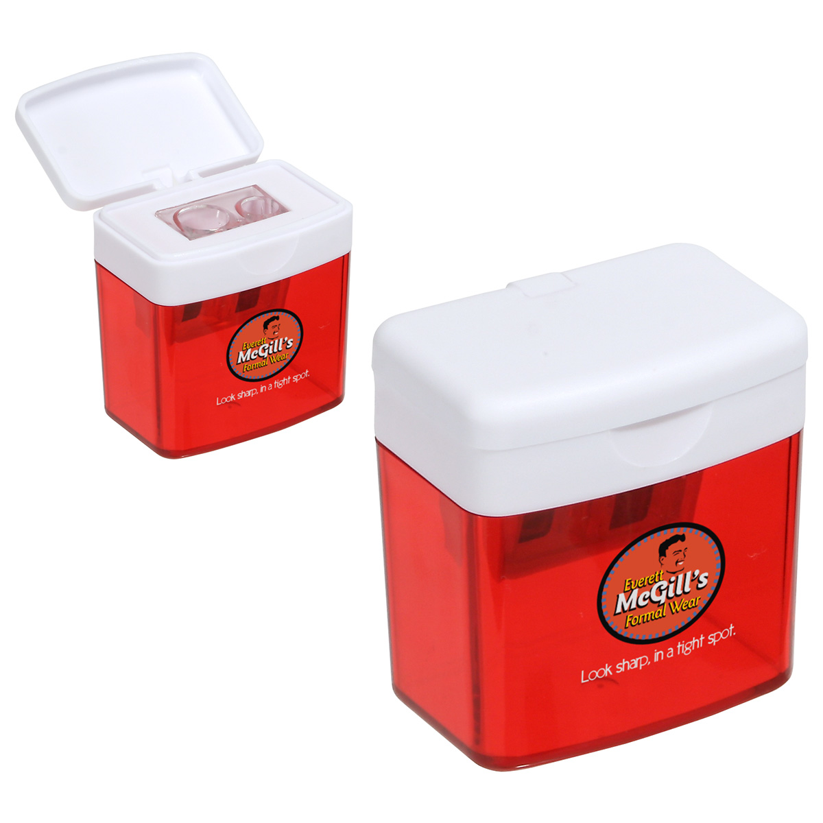 Dual Tool Pencil & Crayon Sharpener 6
