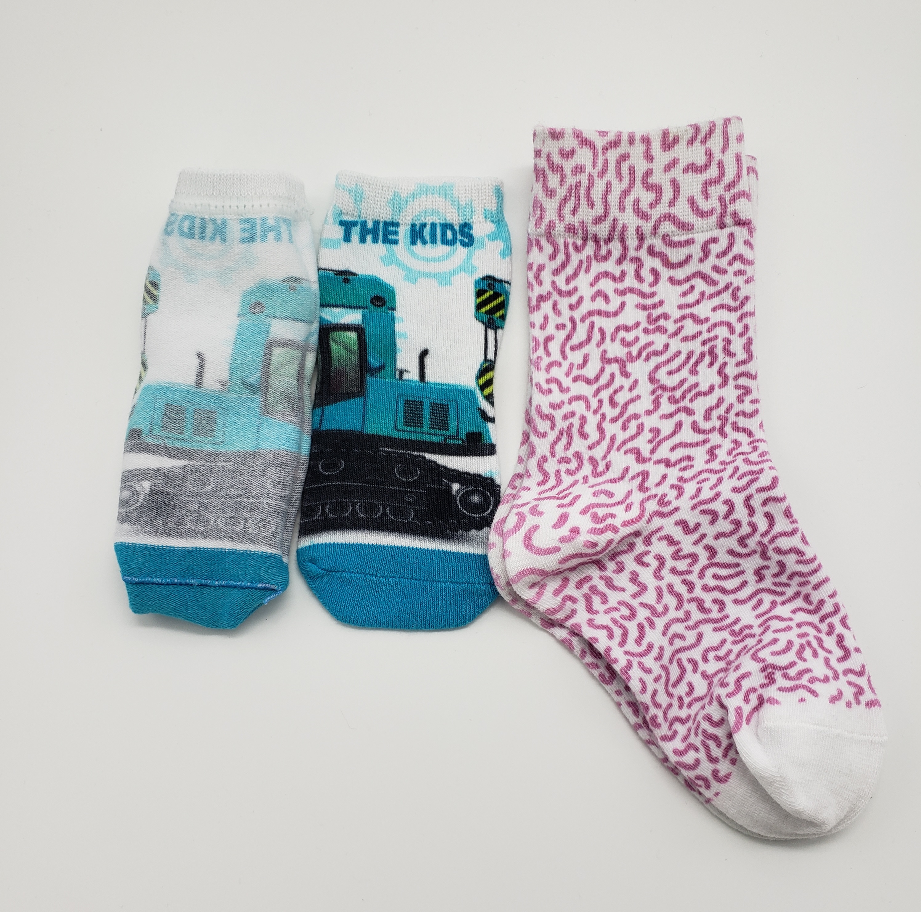 Luxury 360 Seamless DTG Full Color Bamboo Baby Socks 2