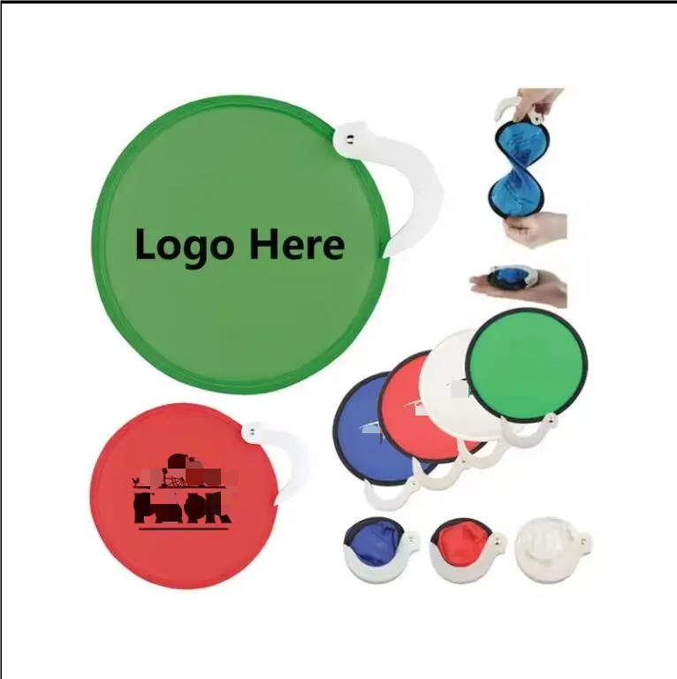 Round Foldable Nylon Fan 3