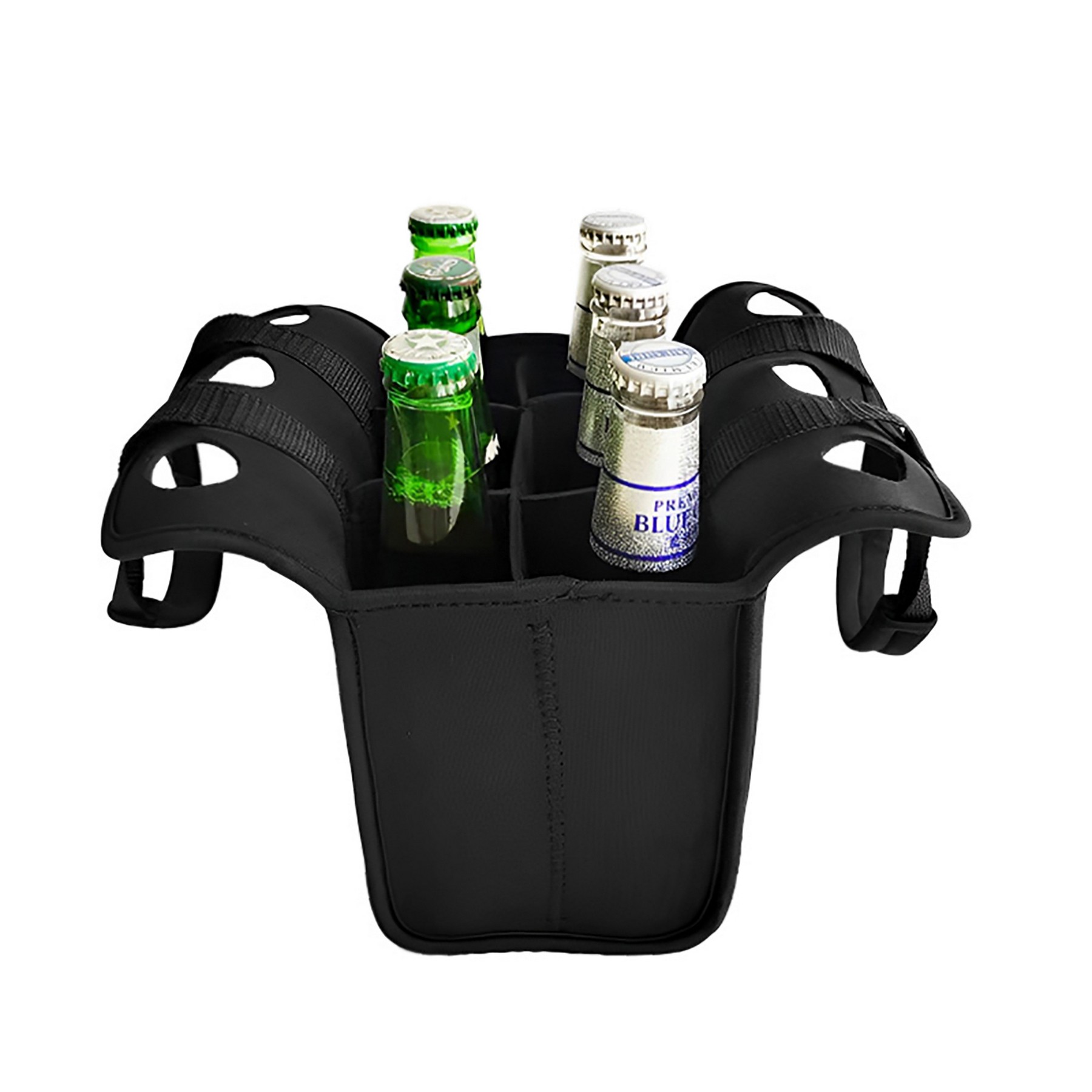 Imprinted Neoprene Six-Pack Tote Coolers 13