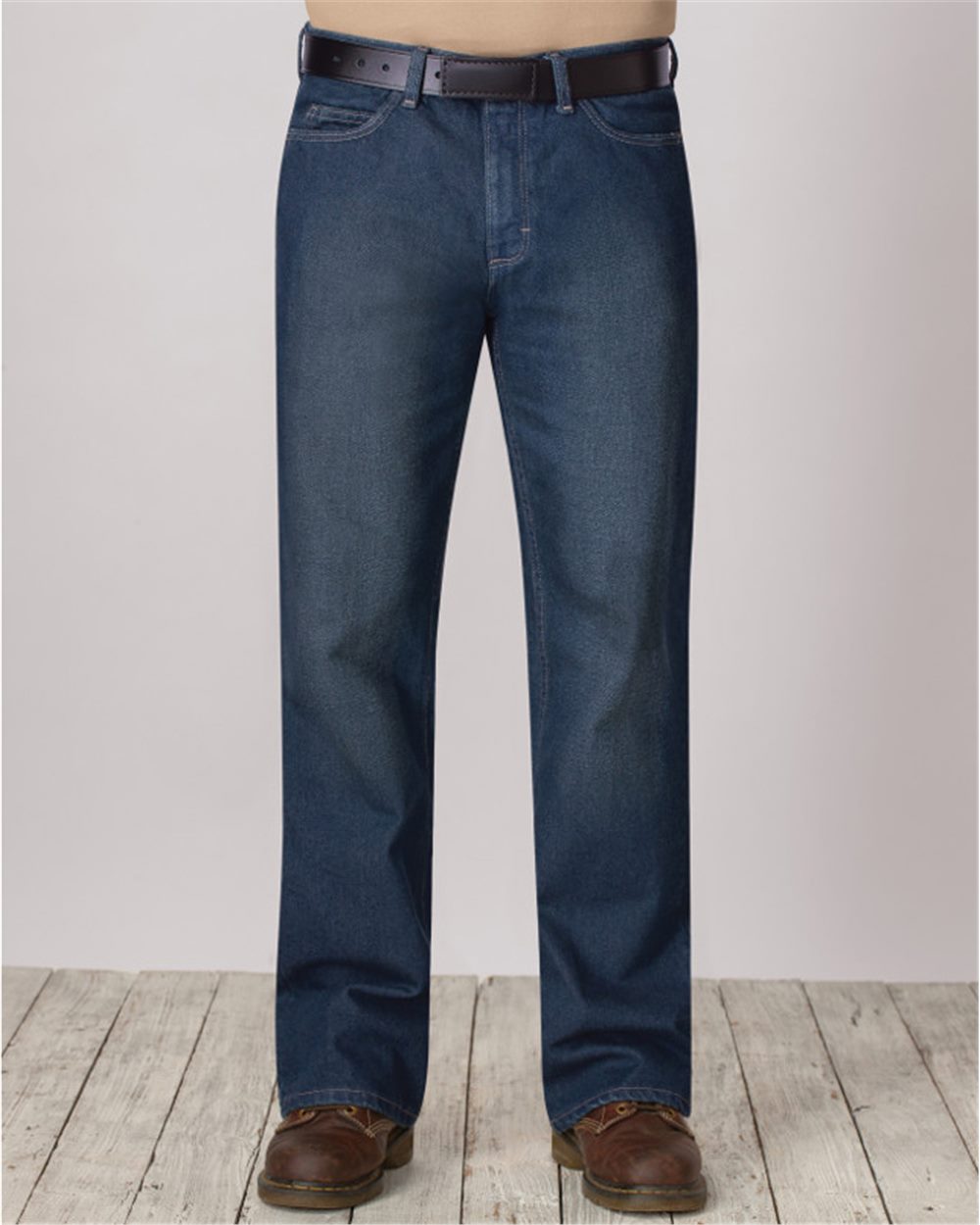 Straight Fit Sanded Denim Jean EXCEL FR 12 5 oz