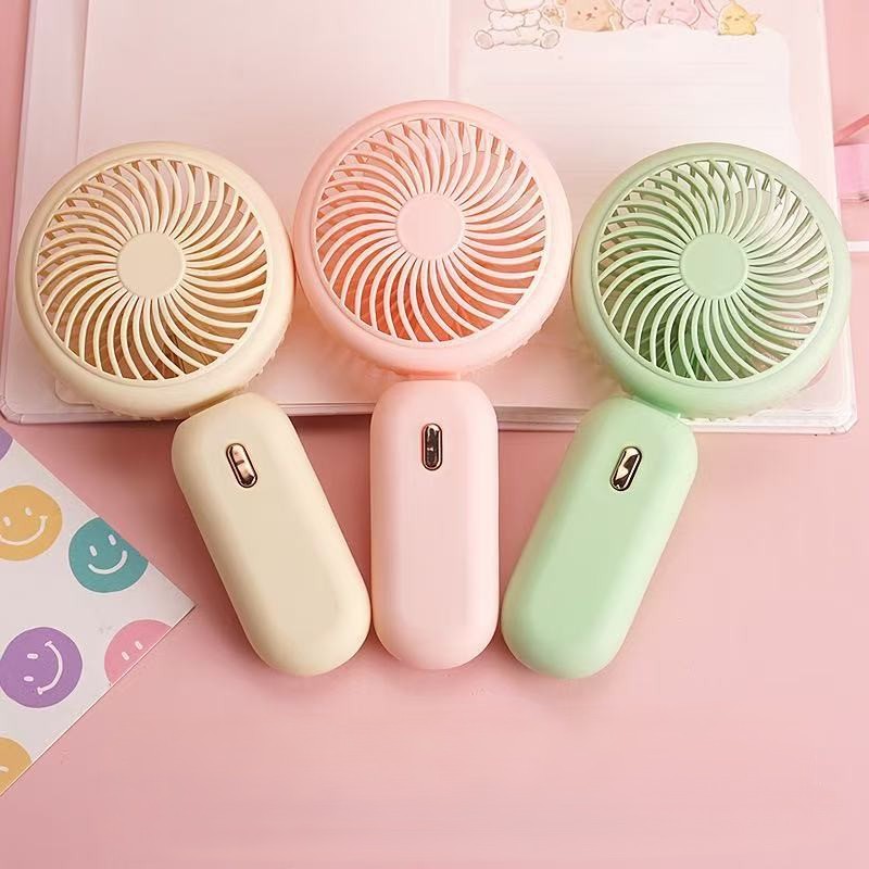 Powered Foldable Handheld Fans / Battery Operated Mini Handheld Fan 2