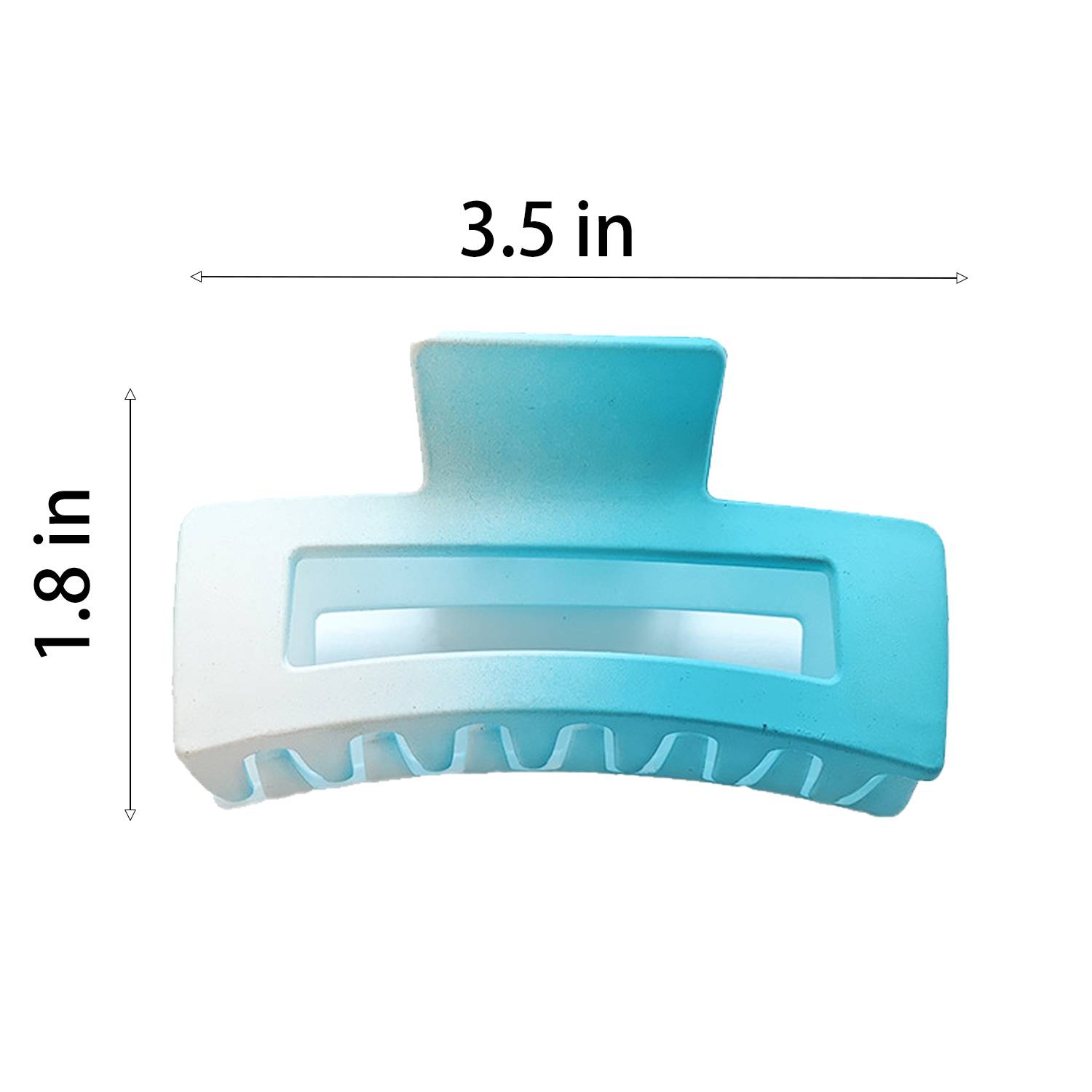 Plastic Square Hair Claw Clip 7