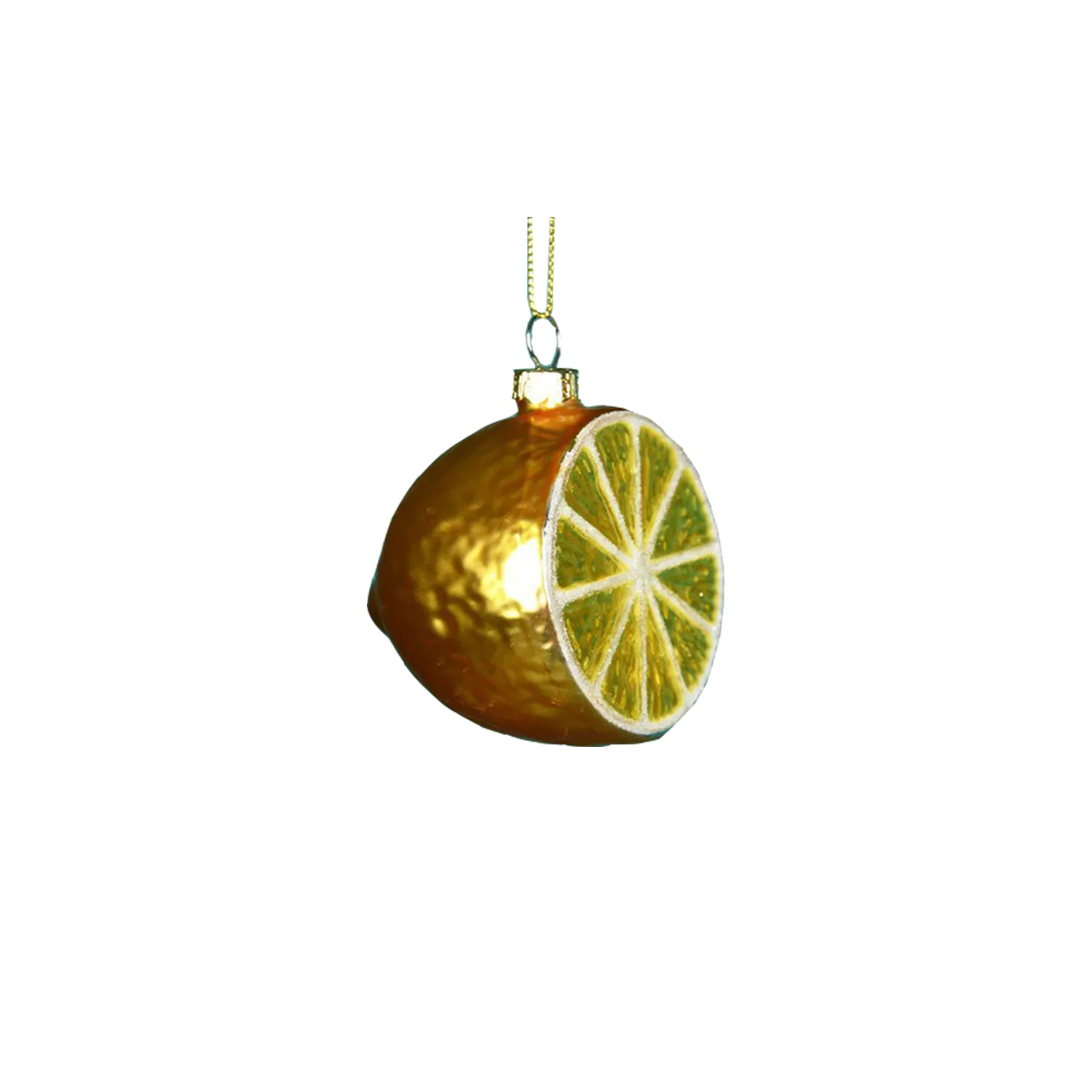 Glass Christmas Tree Vegetables and Fruits Hanging Ornaments 5