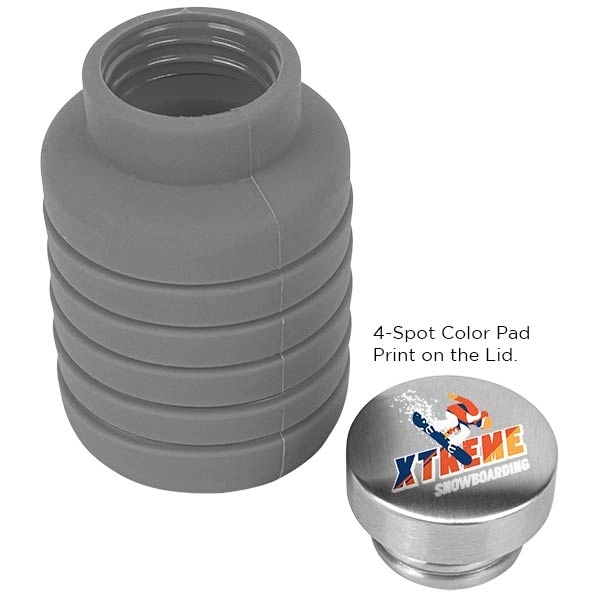 17oz Collapsible Silicon Water Bottle 5