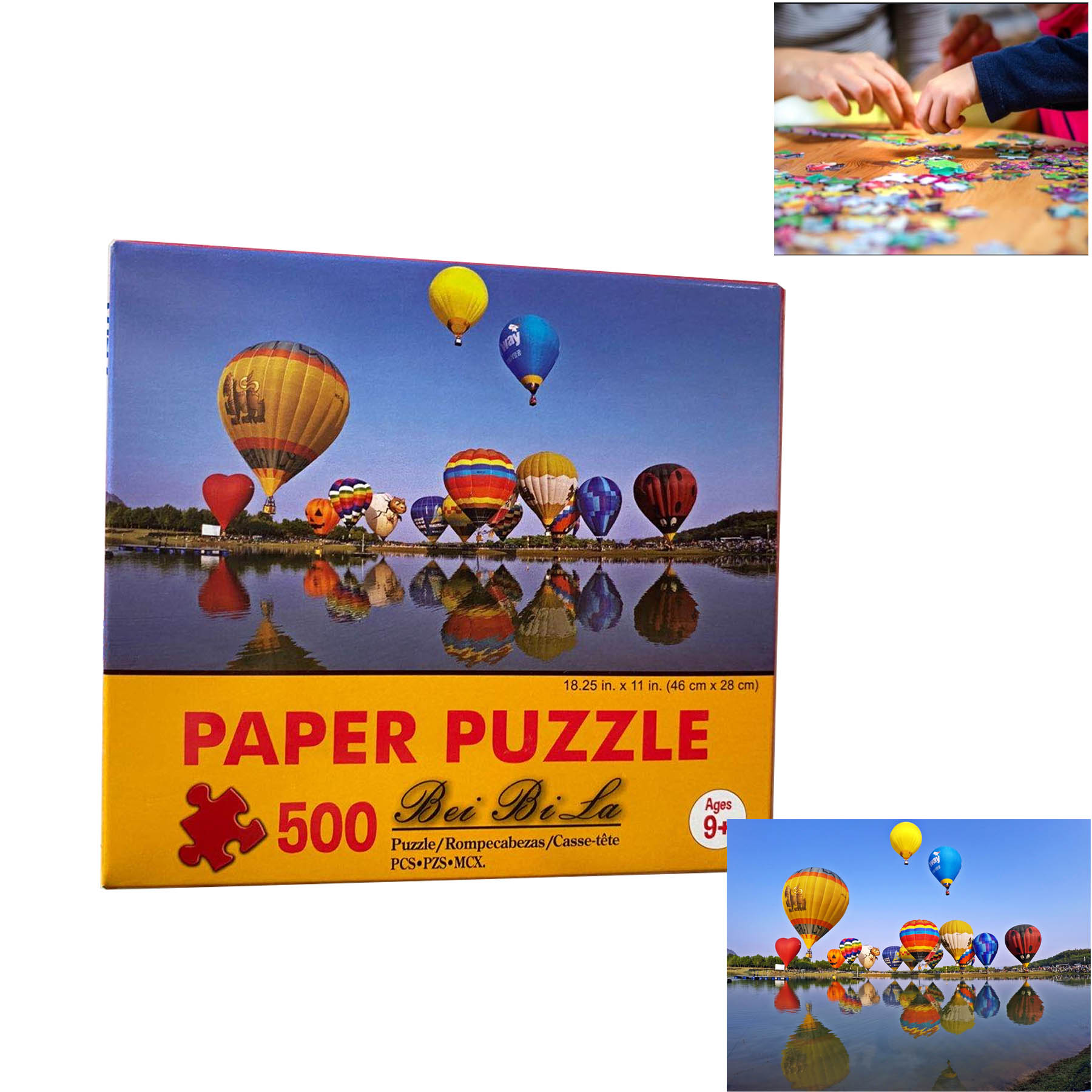 500-PC Paper Jigsaw Puzzles Custom Pattern 2