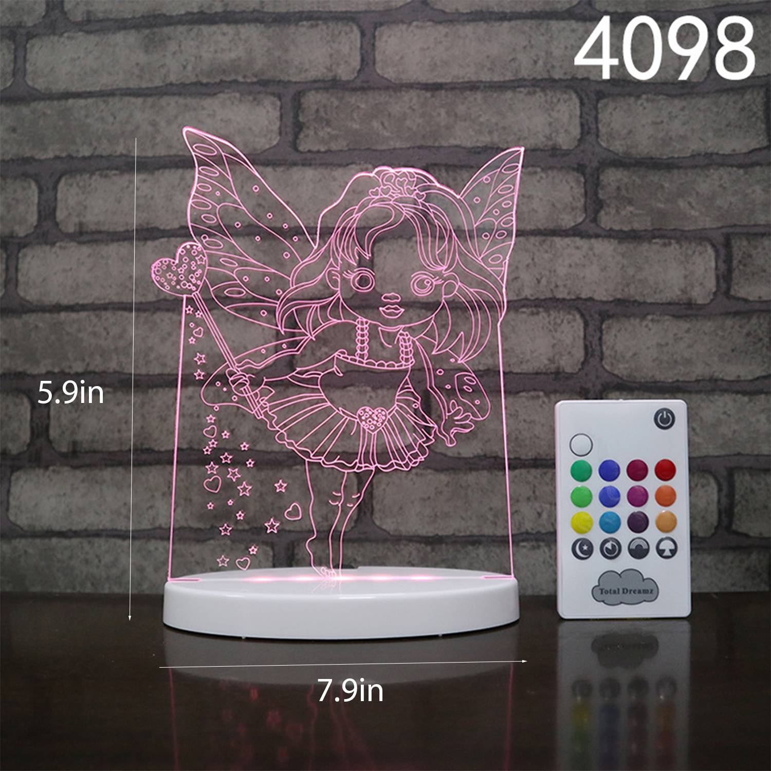 Acrylic 3D Night Light Customized 3