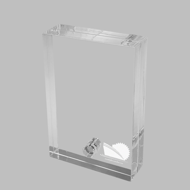 Custom Laser Etched Acrylic Block Frames 11