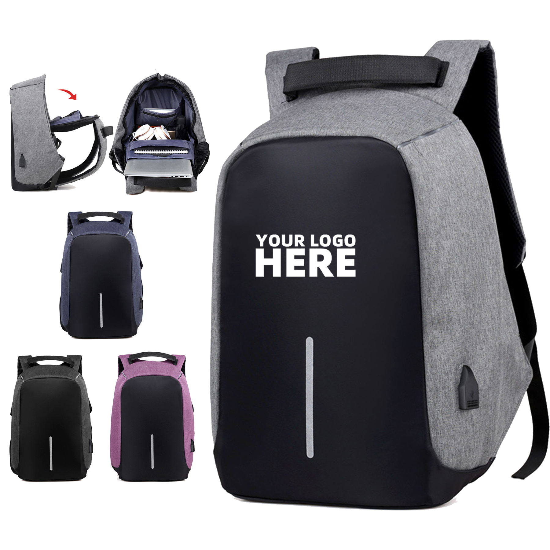 Anti Theft Smart Laptop Backpack 2