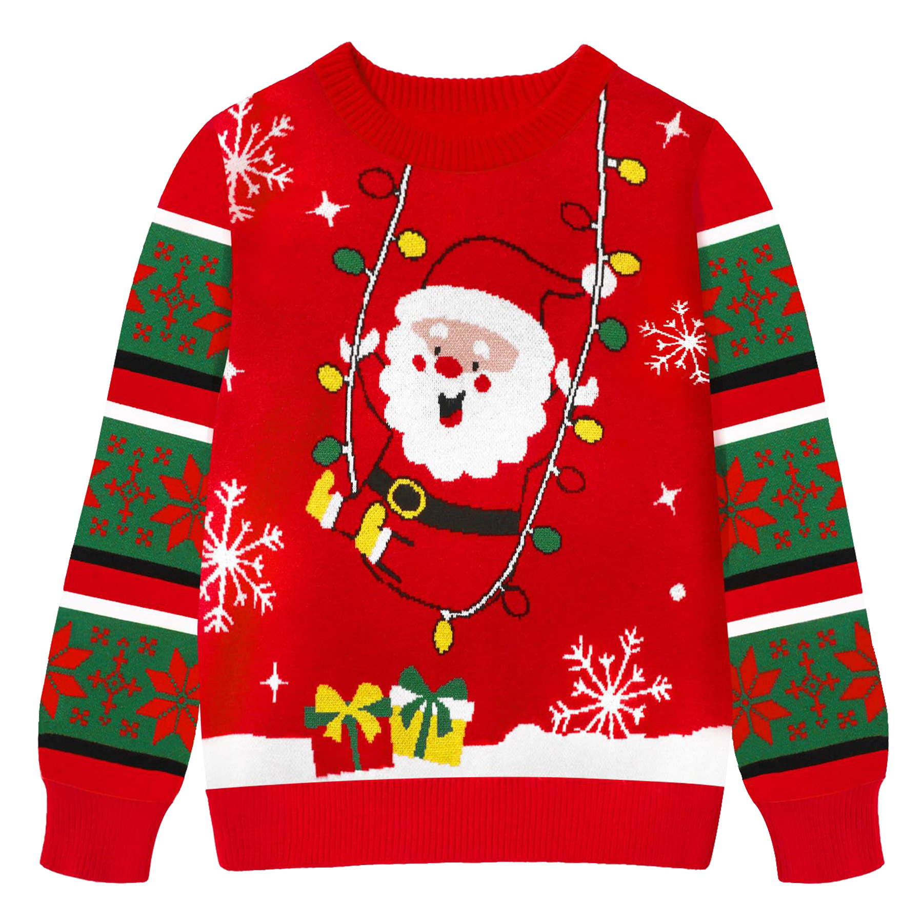 Completely Custom 100% Acrylic Jacquard Knitted Sweater 24