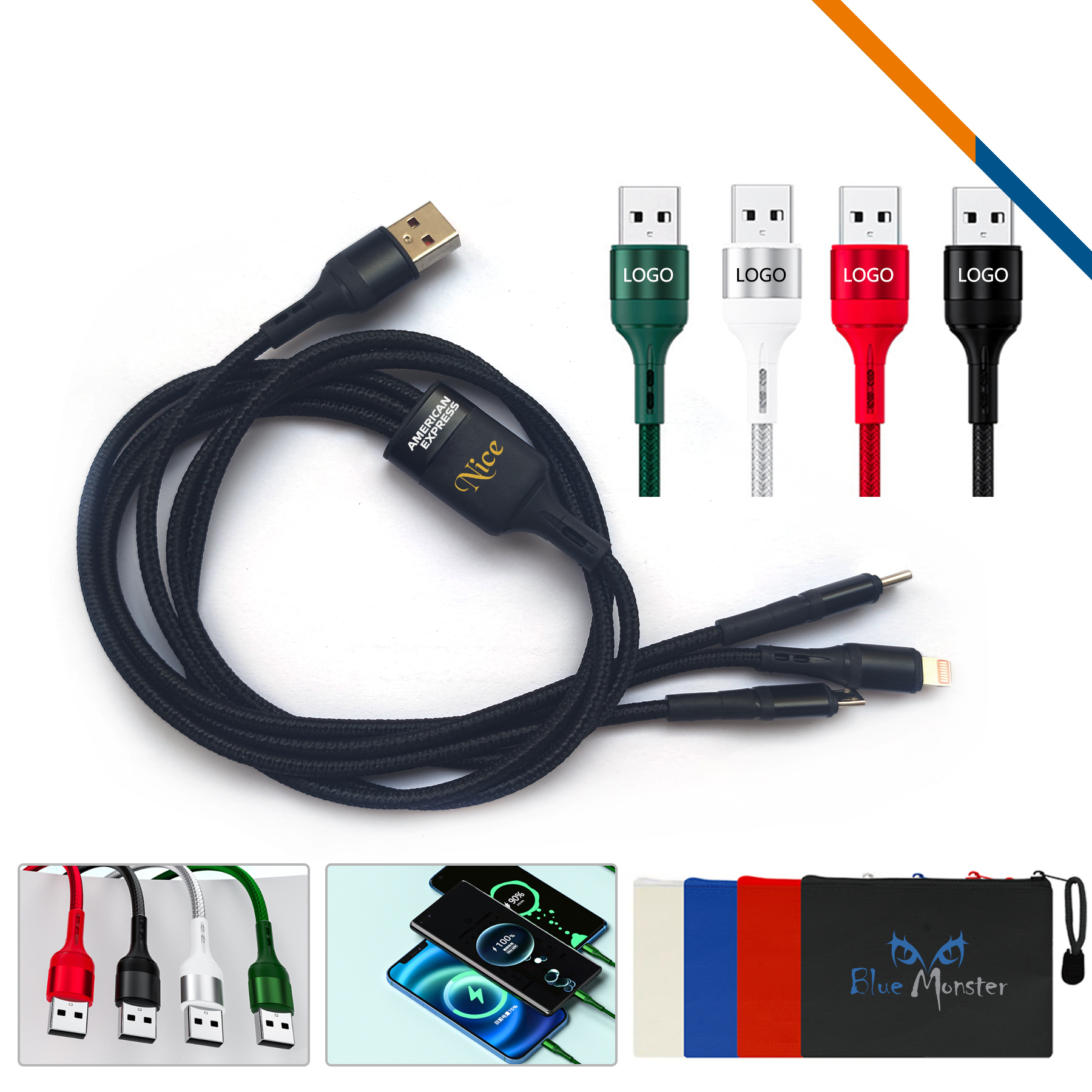 Calion 3in1 Charging Cable 4