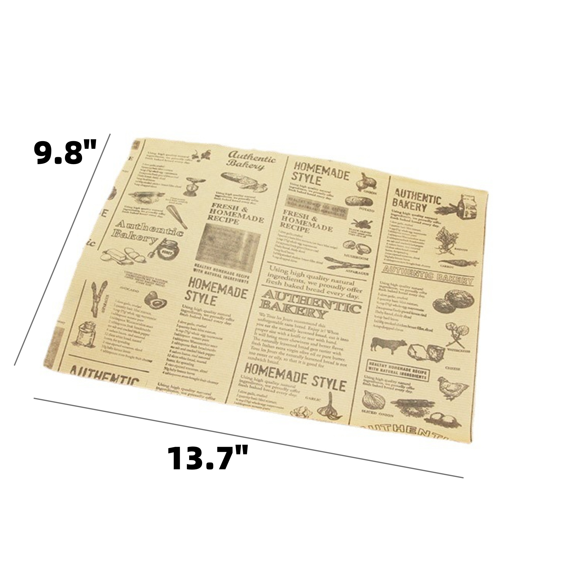 Custom Sandwich Wrapping Paper/Hamburger Paper 2