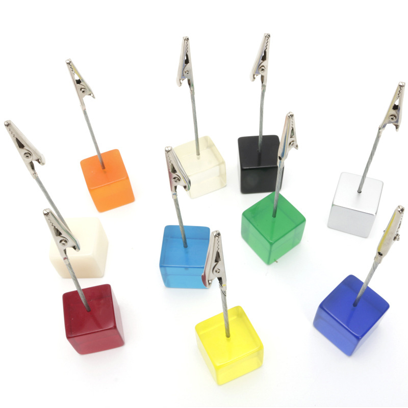 Resin Memo Holder Stand 4