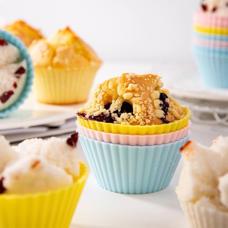 Food grade silicone cake muffin cups 7