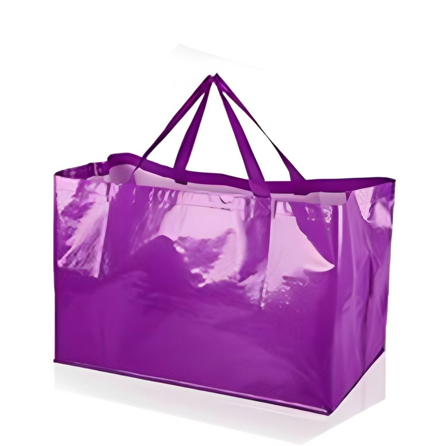 PP Woven Waterproof Foldable Shopping Bag w/ Handle 4
