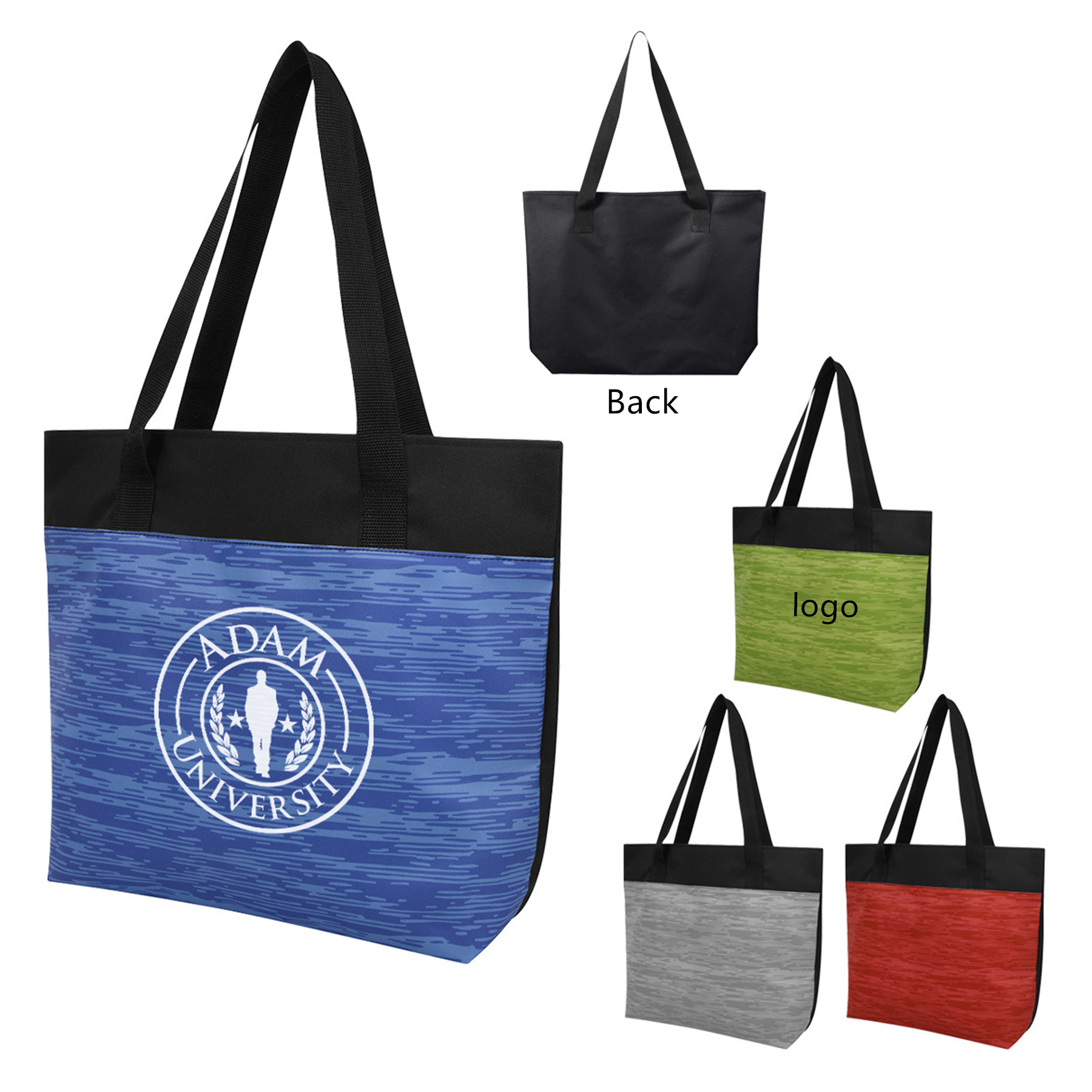 Custom RPET Laminated Non-Woven Tote Bag 1