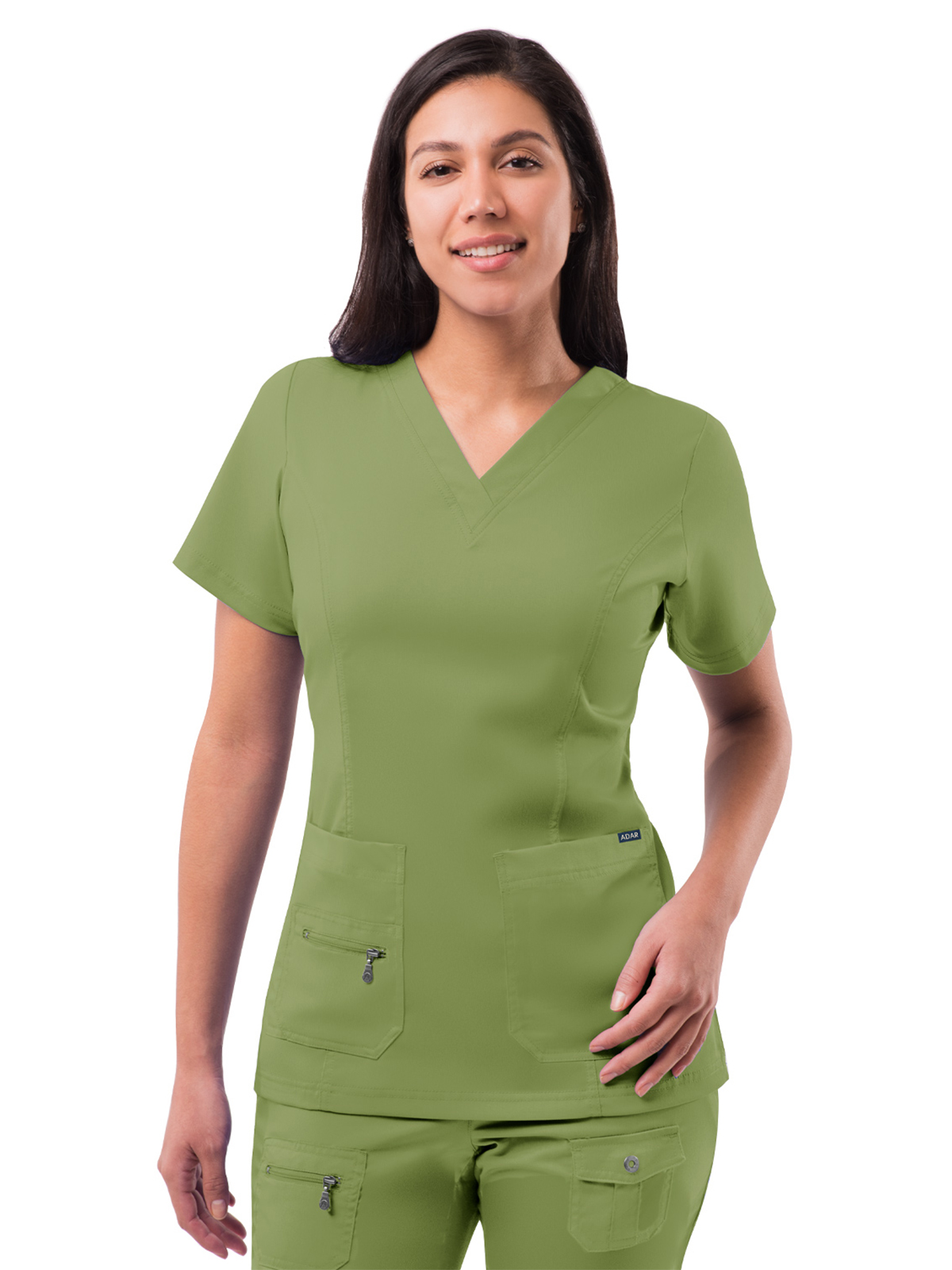 Adar - Pro - Women's V-Neck Elevated Top 71