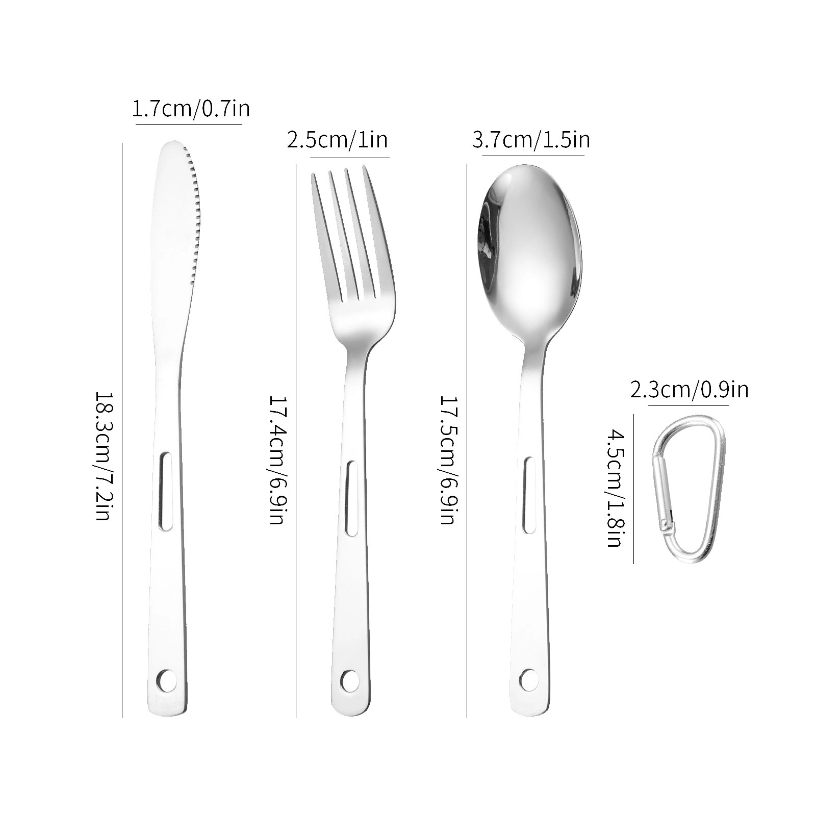 Travel Camping Cutlery Set 5